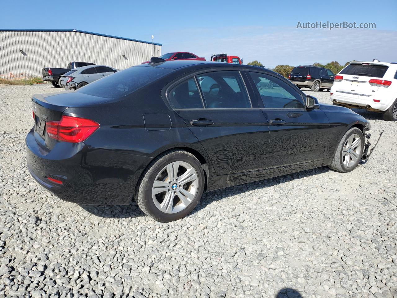 2016 Bmw 328 I Sulev Black vin: WBA8E9G57GNT88297