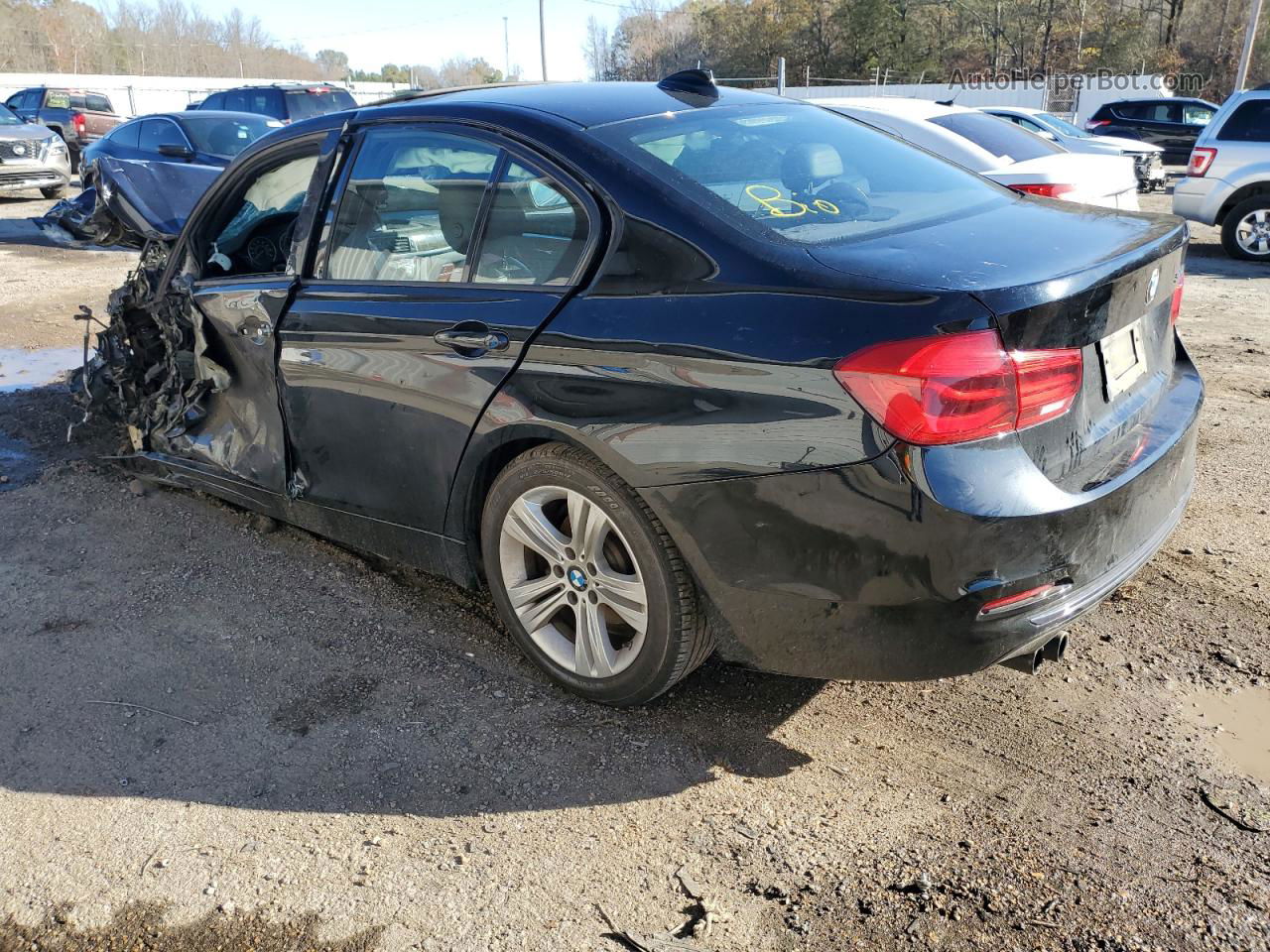 2016 Bmw 328 I Sulev Black vin: WBA8E9G58GNT44454