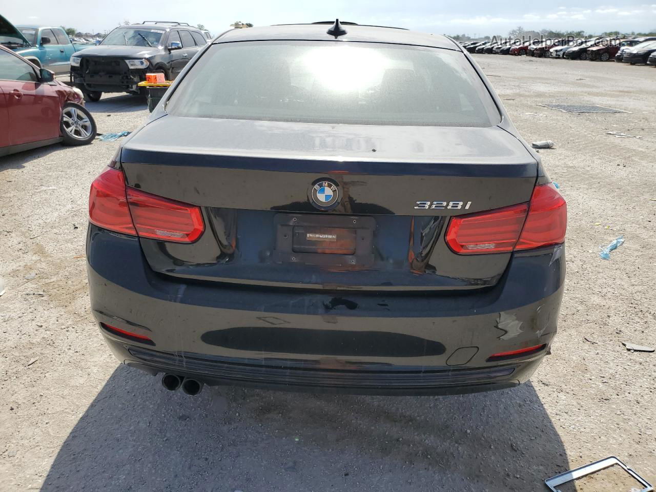 2016 Bmw 328 I Sulev Black vin: WBA8E9G59GNT43975