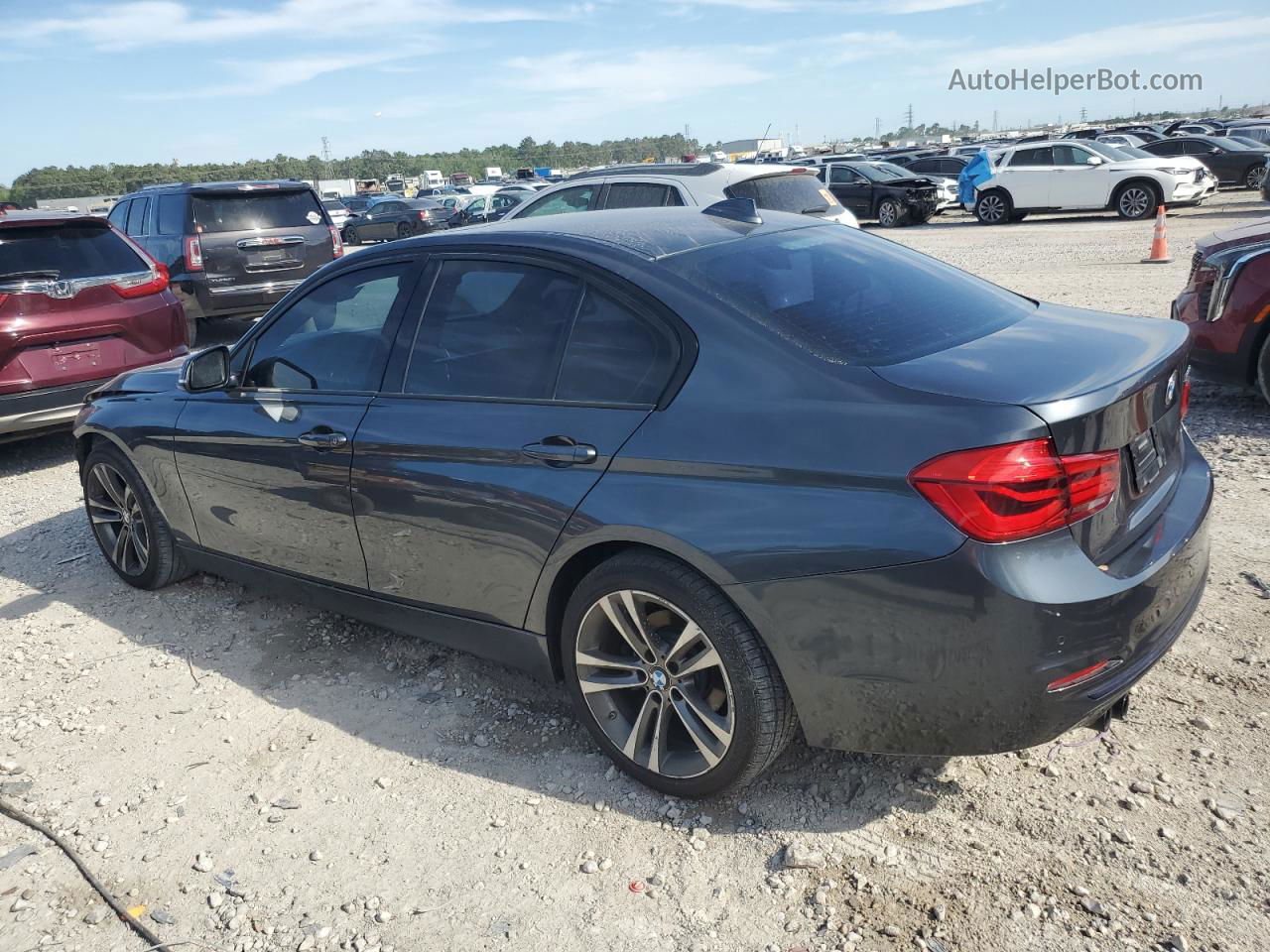 2016 Bmw 328 I Sulev Gray vin: WBA8E9G59GNT44821