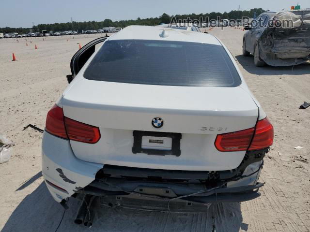 2016 Bmw 328 I Sulev White vin: WBA8E9G59GNT46102