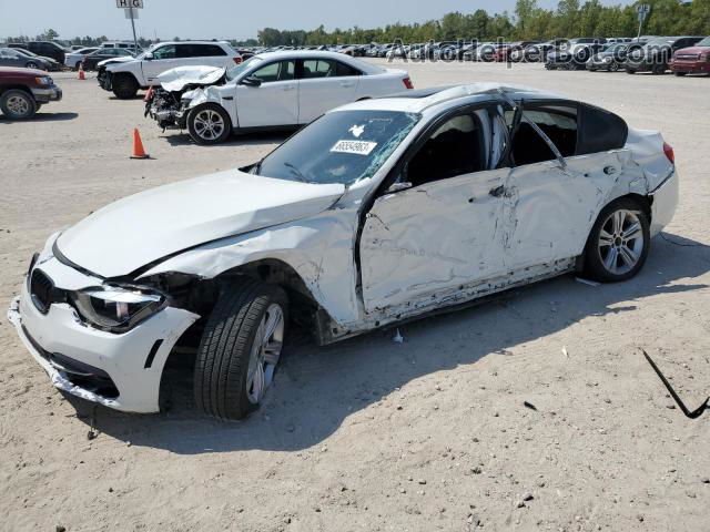 2016 Bmw 328 I Sulev White vin: WBA8E9G59GNT46102