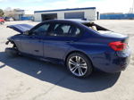 2016 Bmw 328 I Sulev Синий vin: WBA8E9G59GNT46889