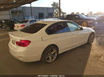 2016 Bmw 328i White vin: WBA8E9G59GNT84980