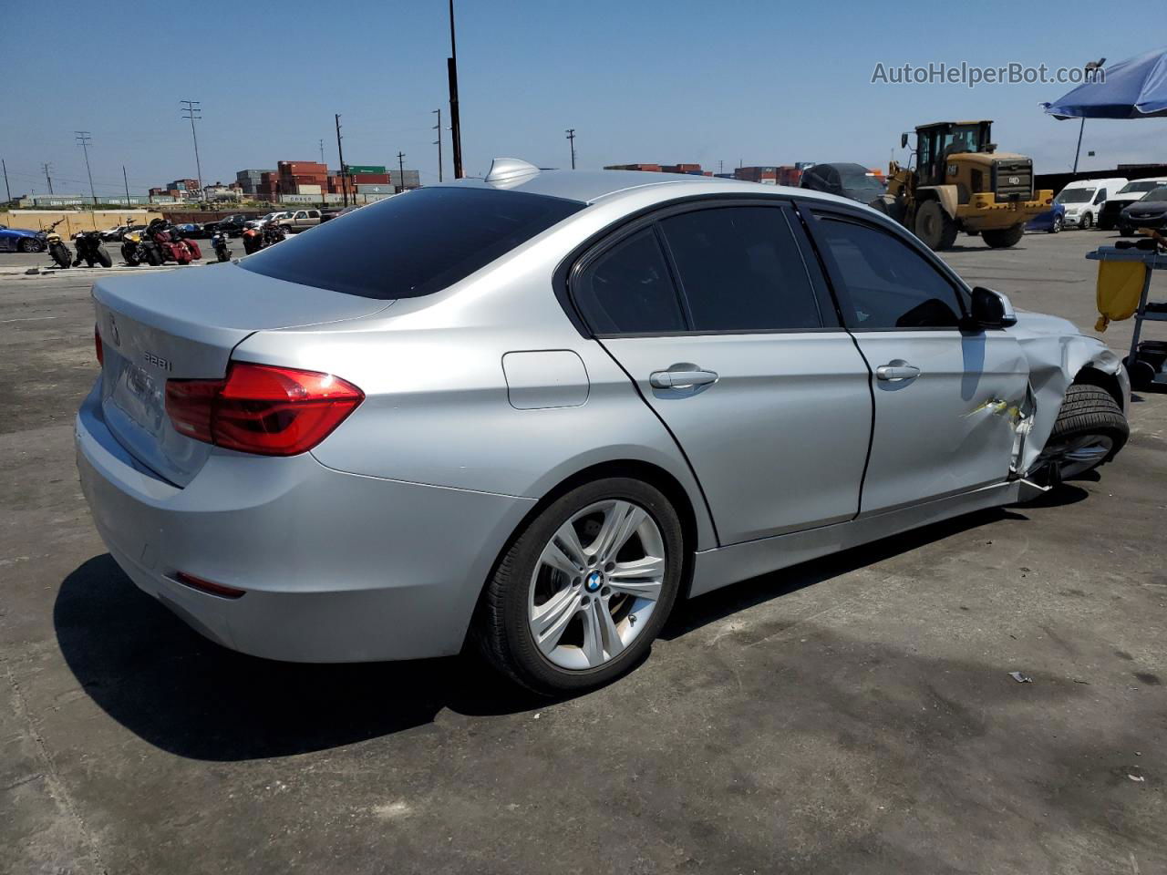 2016 Bmw 328 I Sulev Silver vin: WBA8E9G59GNT87975