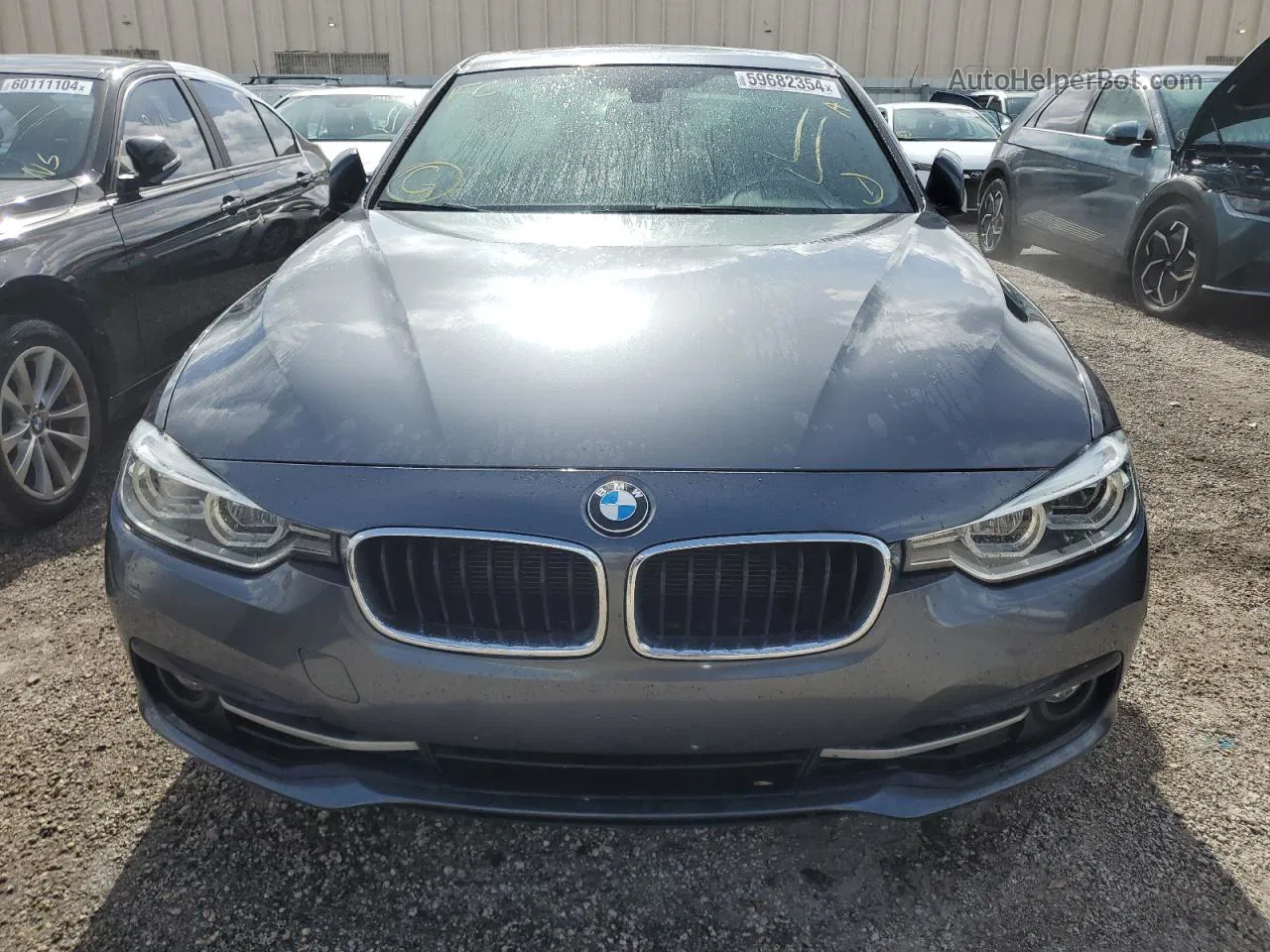 2016 Bmw 328 I Sulev Charcoal vin: WBA8E9G59GNT88320