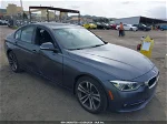 2016 Bmw 328i Gray vin: WBA8E9G5XGNT84325