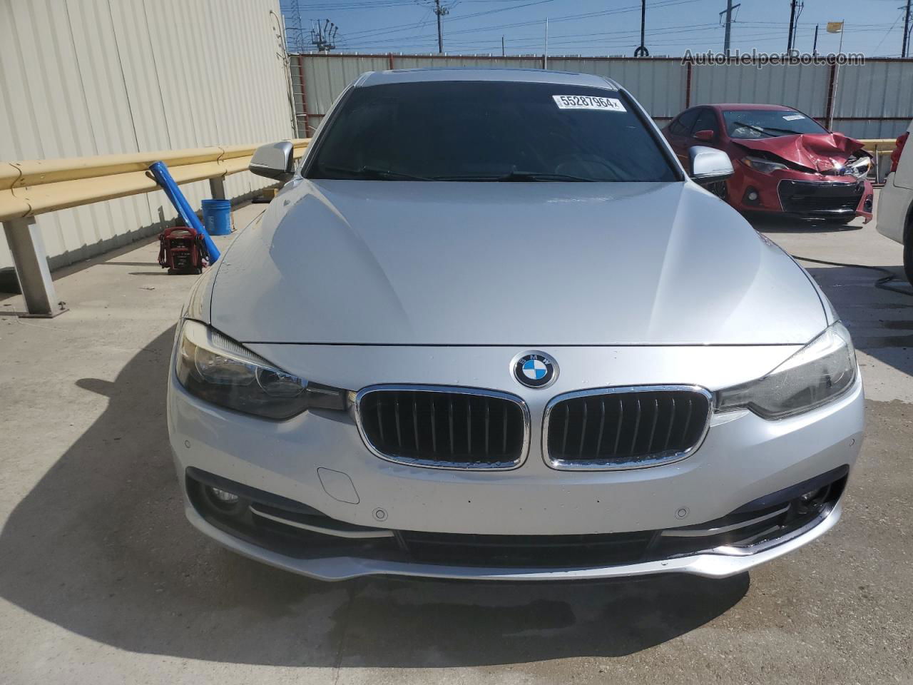 2016 Bmw 328 I Sulev Silver vin: WBA8E9G5XGNU27903