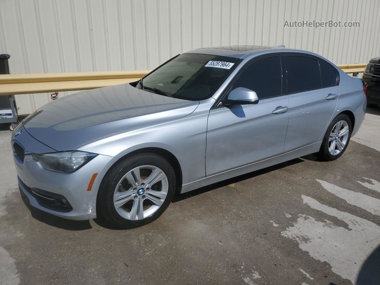 2016 Bmw 328 I Sulev Silver vin: WBA8E9G5XGNU27903