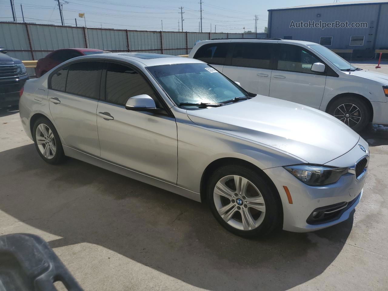 2016 Bmw 328 I Sulev Silver vin: WBA8E9G5XGNU27903