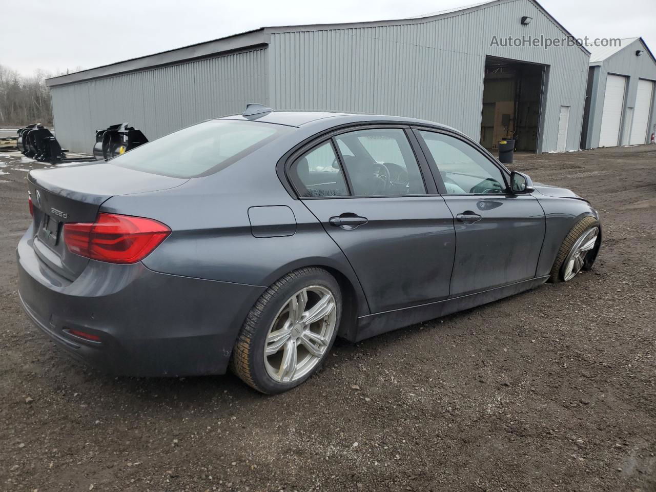 2016 Bmw 328 D Xdrive Black vin: WBA8F1C50GK439001