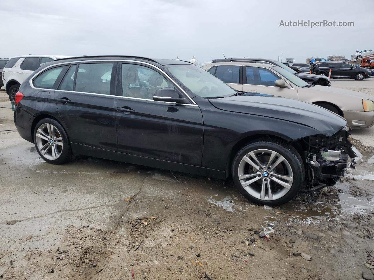 2016 Bmw 328 Xi Black vin: WBA8G5C53GK752791