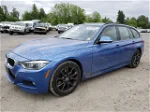 2016 Bmw 328 Xi Blue vin: WBA8G5C56GK442795