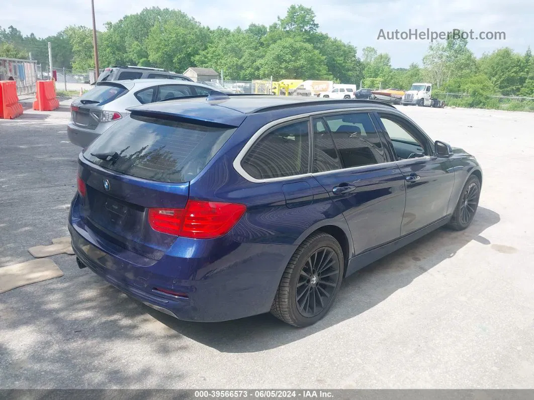 2016 Bmw 328i Xdrive Blue vin: WBA8G5C5XGK752951