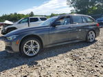 2017 Bmw 330 Xi Gray vin: WBA8K3C58HK678675