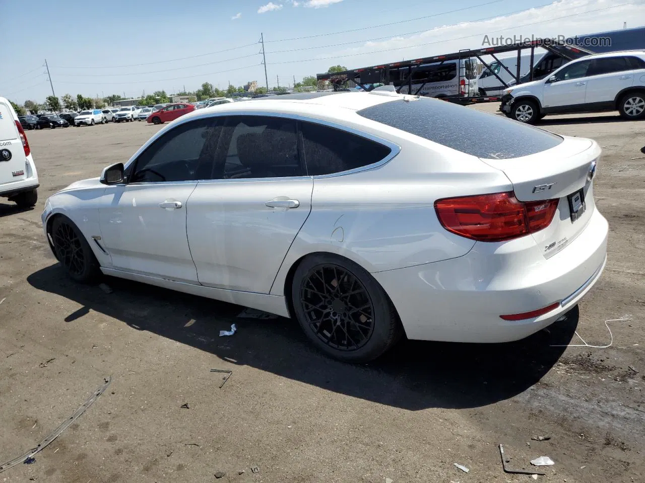 2016 Bmw 328 Xigt Sulev White vin: WBA8Z5C50GG501188