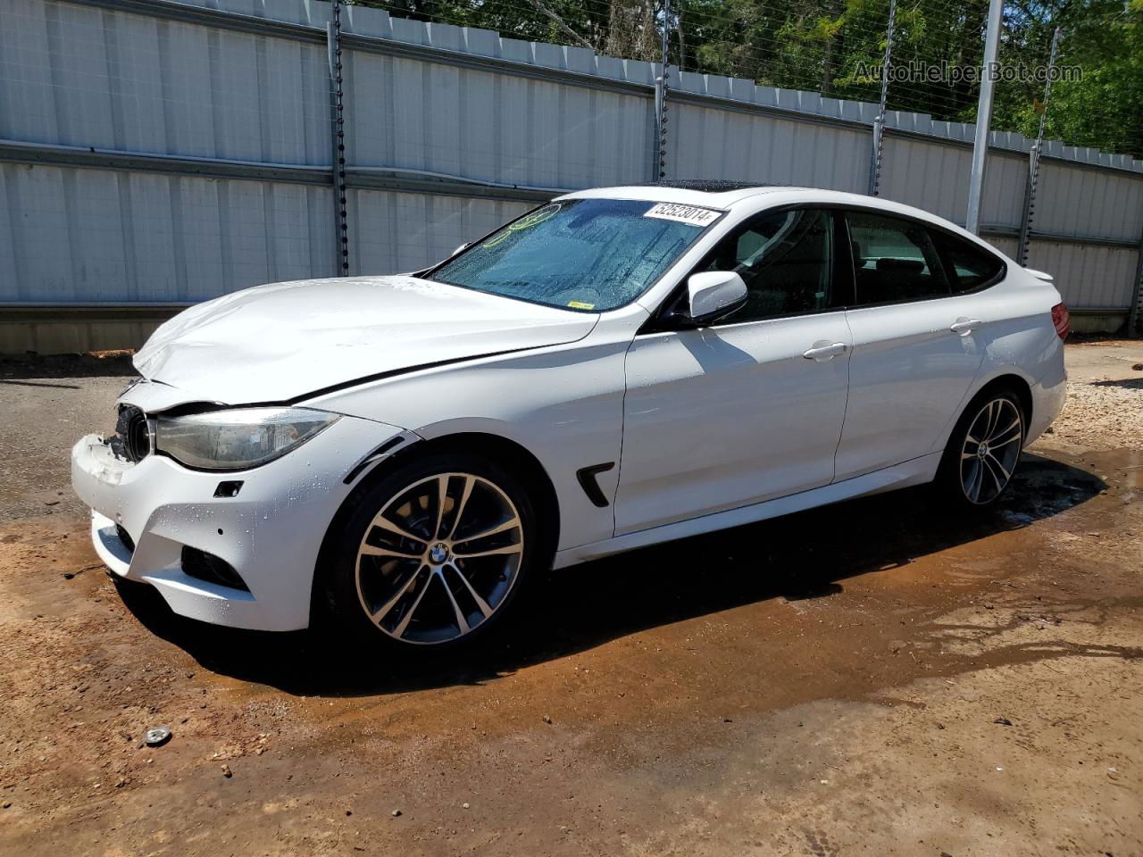 2016 Bmw 328 Xigt Sulev White vin: WBA8Z5C50GGS38216