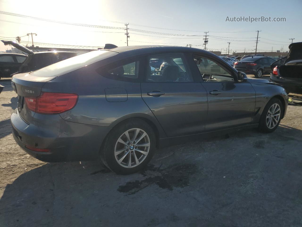 2015 Bmw 328 Xigt Sulev Угольный vin: WBA8Z5C53FGS36023