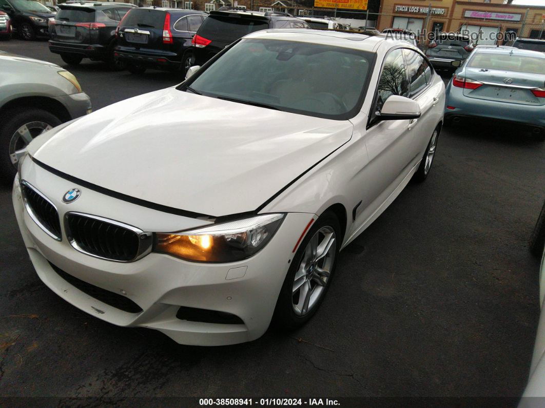 2016 Bmw 328i Gran Turismo Xdrive White vin: WBA8Z5C55GG500439