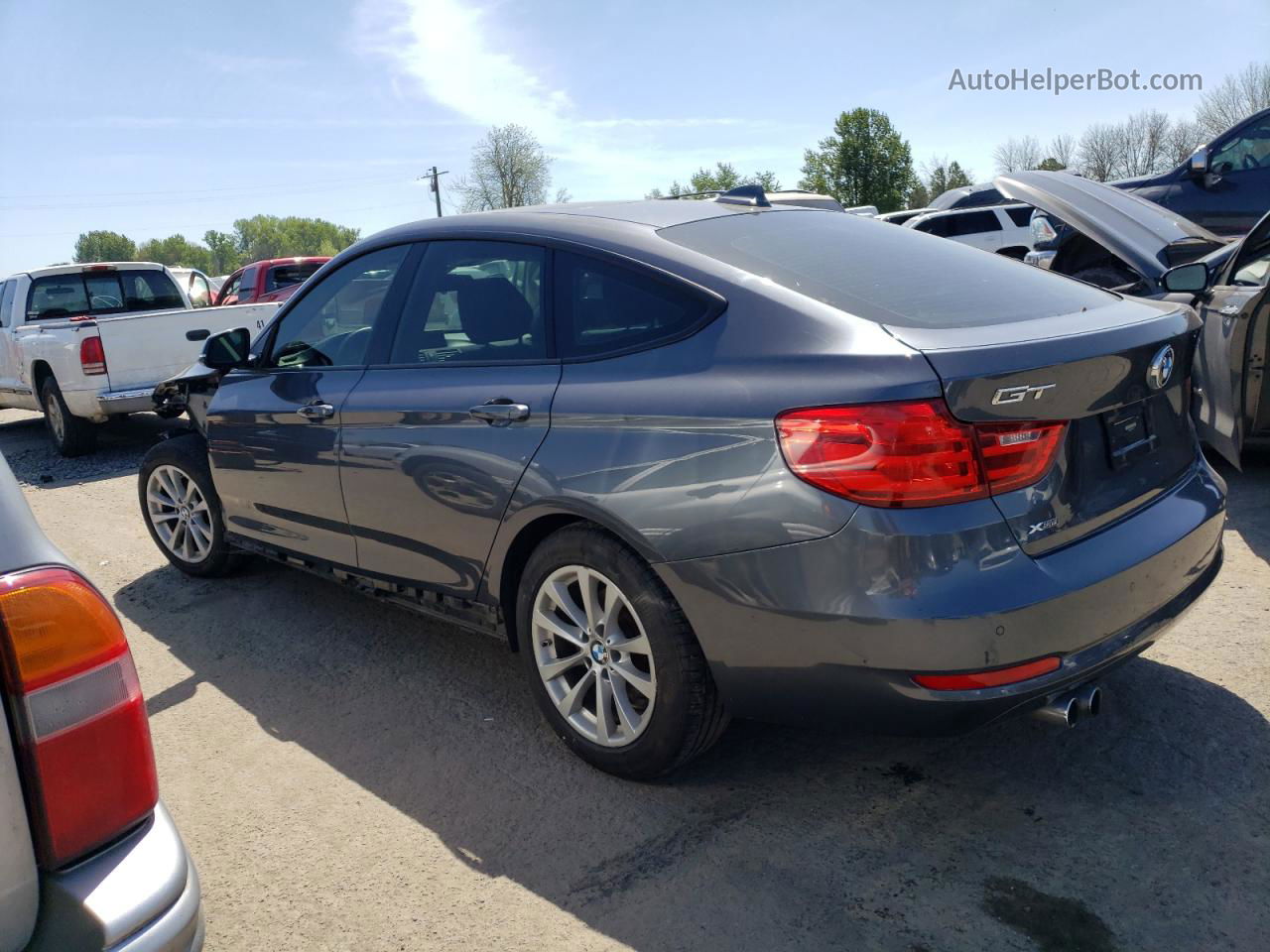 2015 Bmw 328 Xigt Sulev Silver vin: WBA8Z5C58FD672013