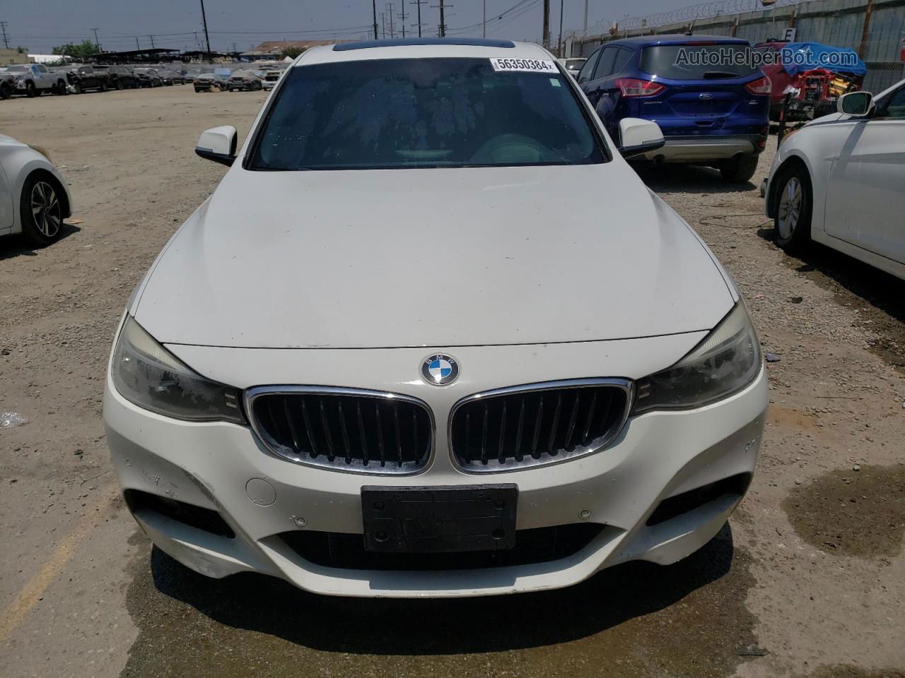 2015 Bmw 328 Xigt Sulev White vin: WBA8Z5C58FGS37183