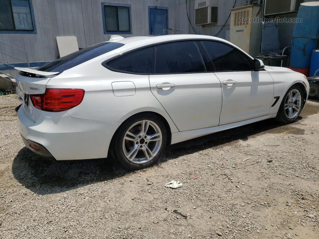 2015 Bmw 328 Xigt Sulev White vin: WBA8Z5C58FGS37183