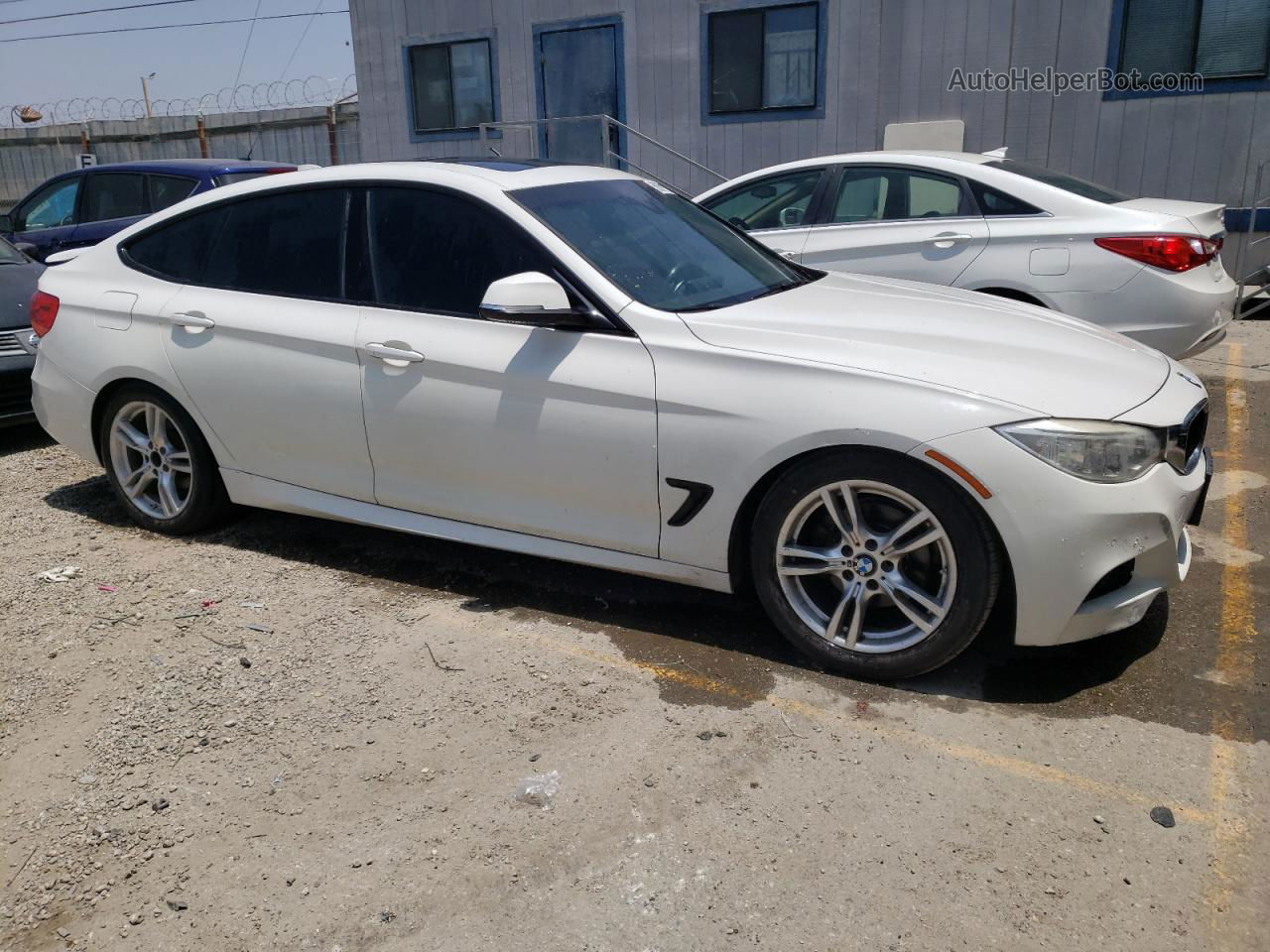 2015 Bmw 328 Xigt Sulev White vin: WBA8Z5C58FGS37183