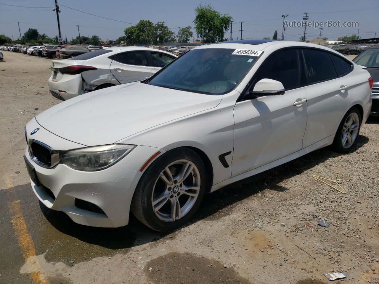 2015 Bmw 328 Xigt Sulev White vin: WBA8Z5C58FGS37183