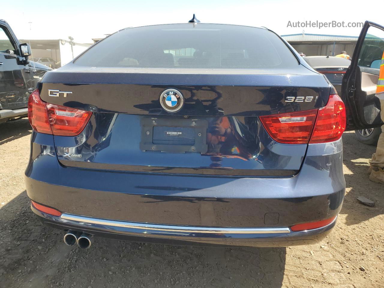 2016 Bmw 328 Xigt Sulev Blue vin: WBA8Z5C58GG501617