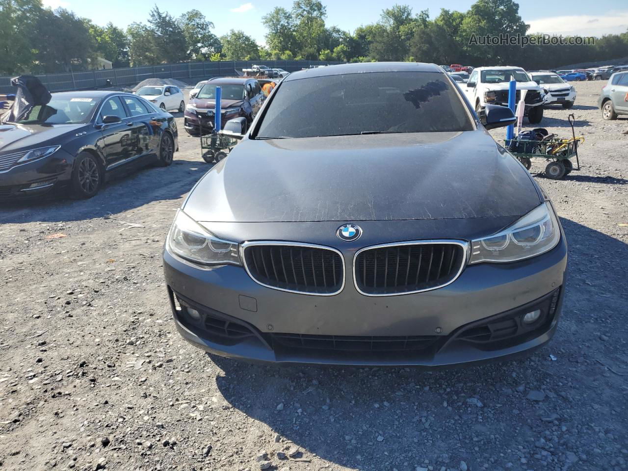 2016 Bmw 328 Xigt Sulev Charcoal vin: WBA8Z5C59GGS37906