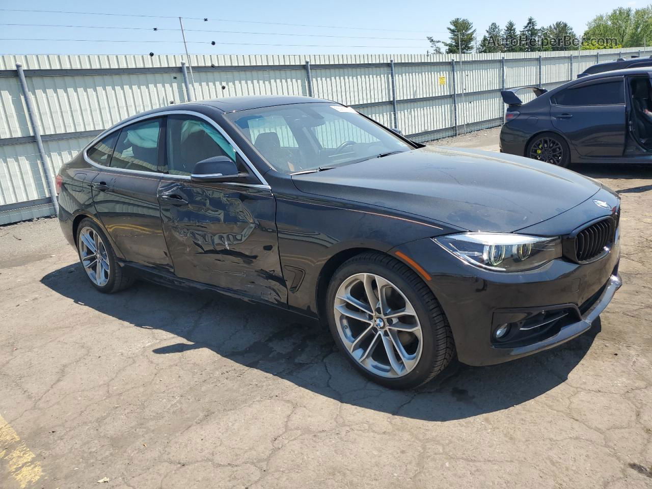 2017 Bmw 330 Xigt Black vin: WBA8Z9C30HG453540