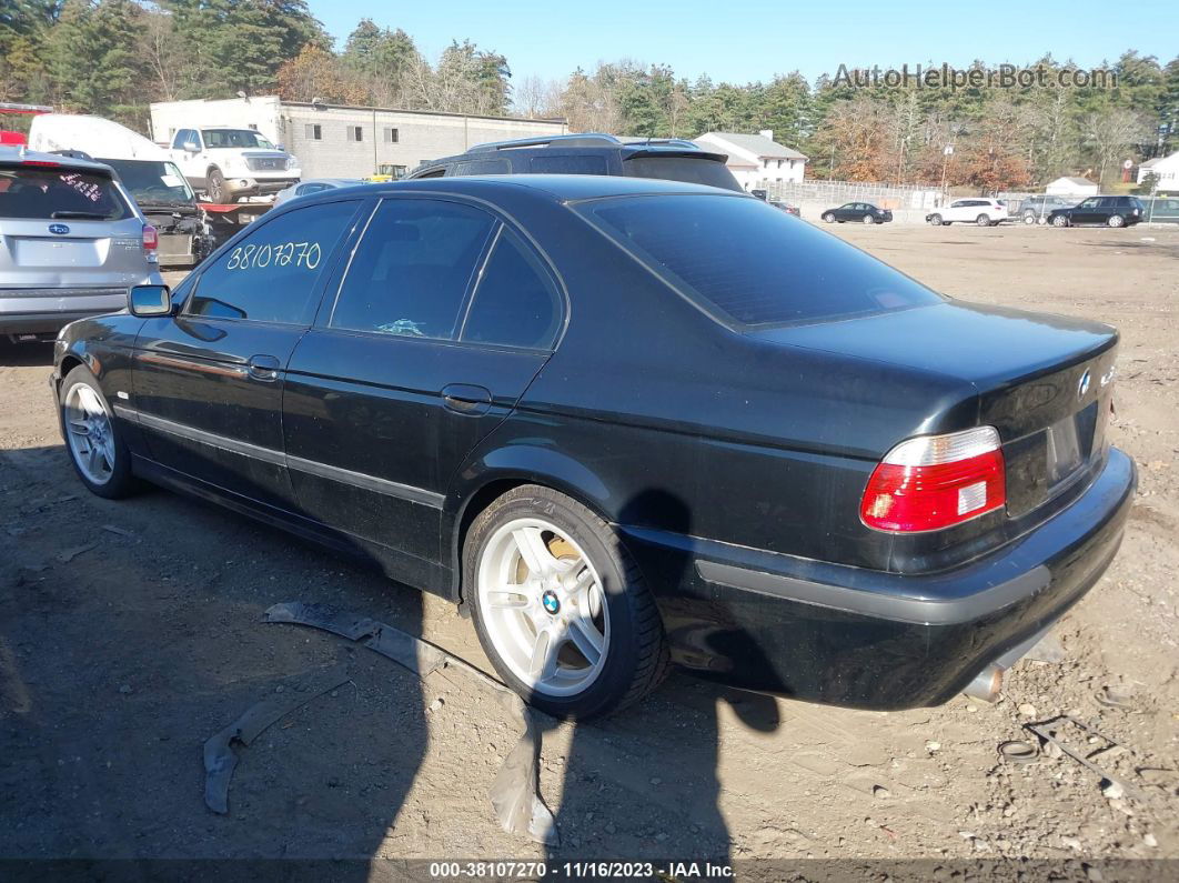 2003 Bmw 540i Black vin: WBADN53463GF70983