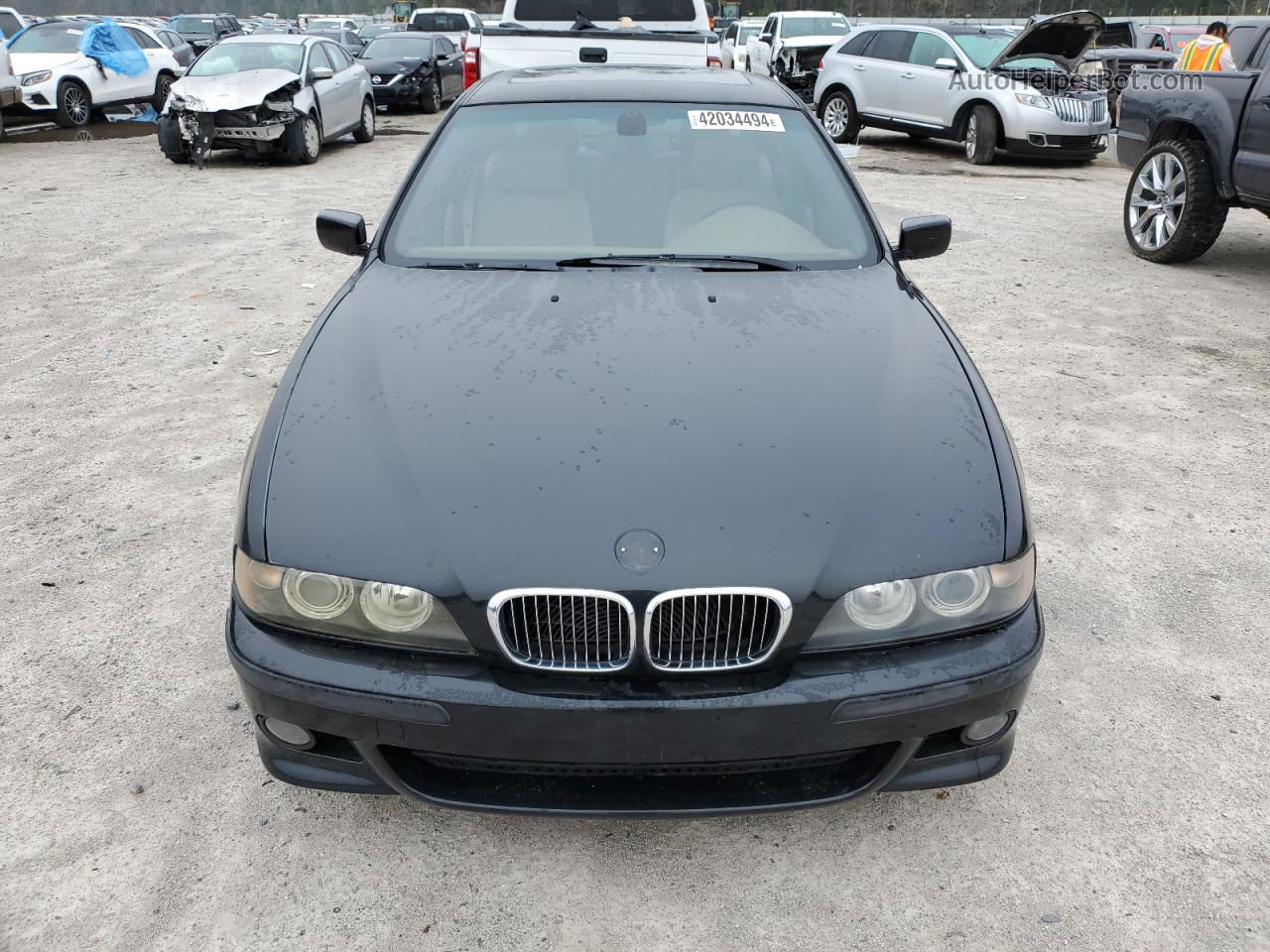 2003 Bmw 540 I Black vin: WBADN53483GF71259