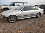 2003 Bmw 540 I Automatic Silver vin: WBADN63443GN87963