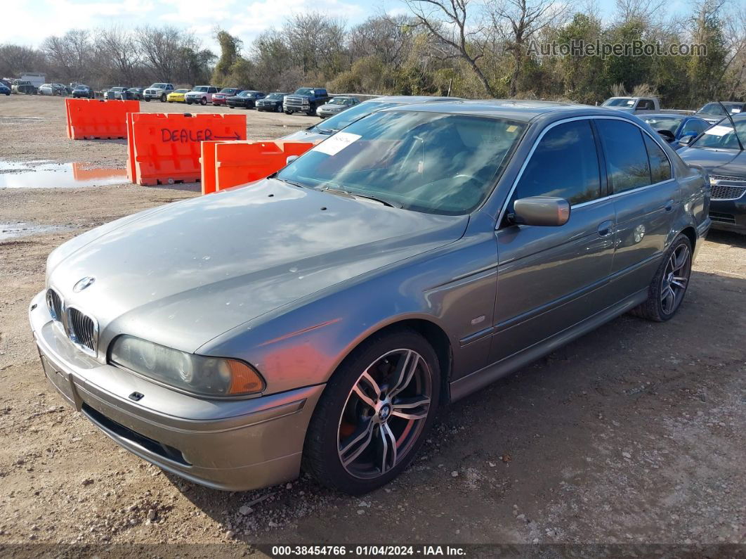 2003 Bmw 540ia   Gray vin: WBADN63443GS56039