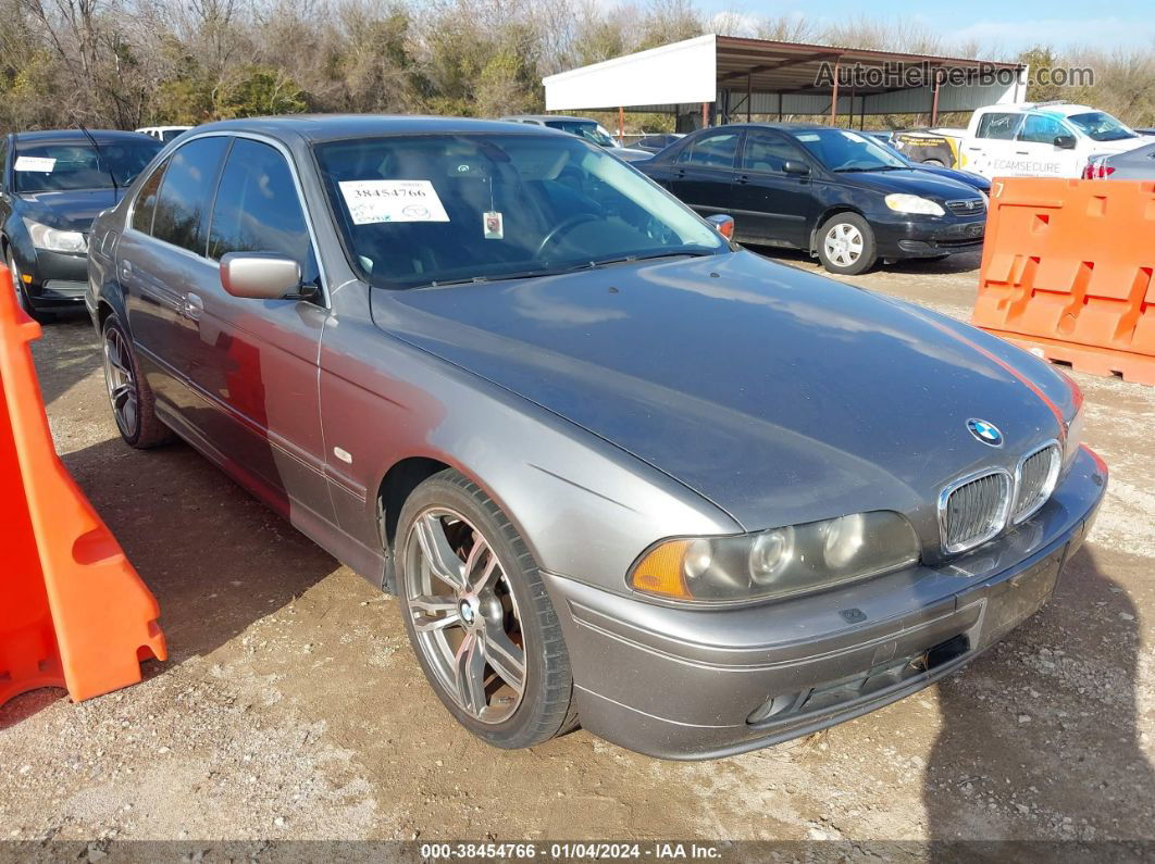 2003 Bmw 540ia   Gray vin: WBADN63443GS56039