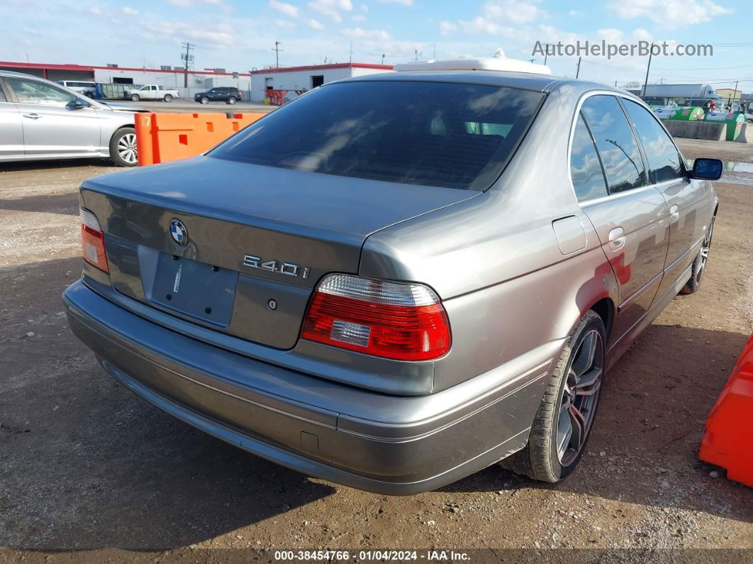 2003 Bmw 540ia   Gray vin: WBADN63443GS56039