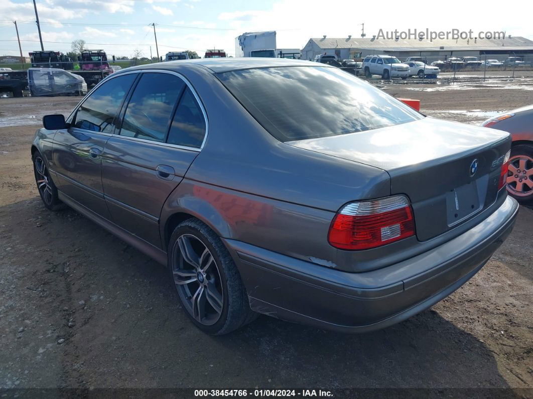 2003 Bmw 540ia   Gray vin: WBADN63443GS56039