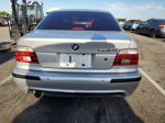 2003 Bmw 540 I Automatic Silver vin: WBADN63463GS57077