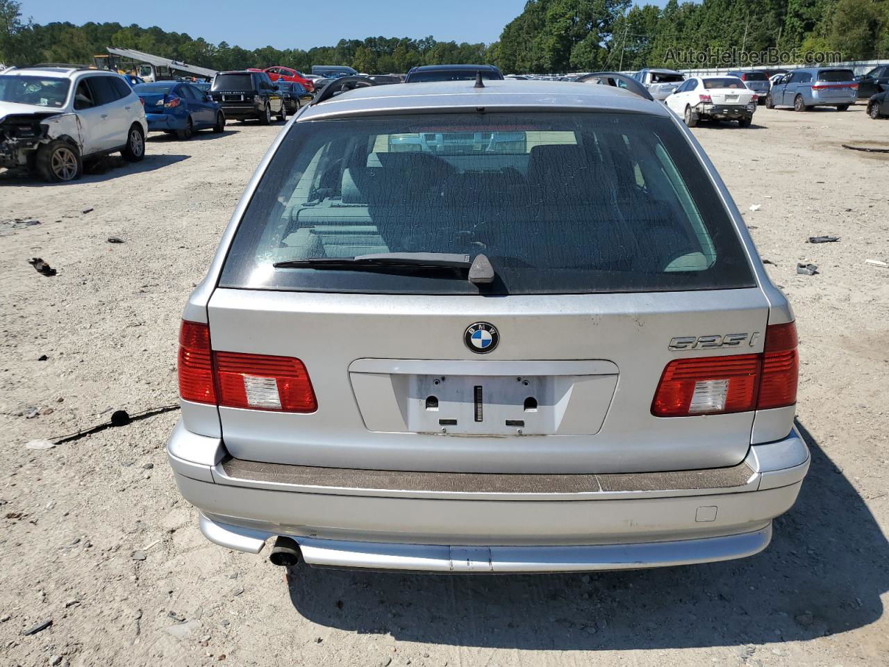 2003 Bmw 525 It Automatic Silver vin: WBADS43453GE11679