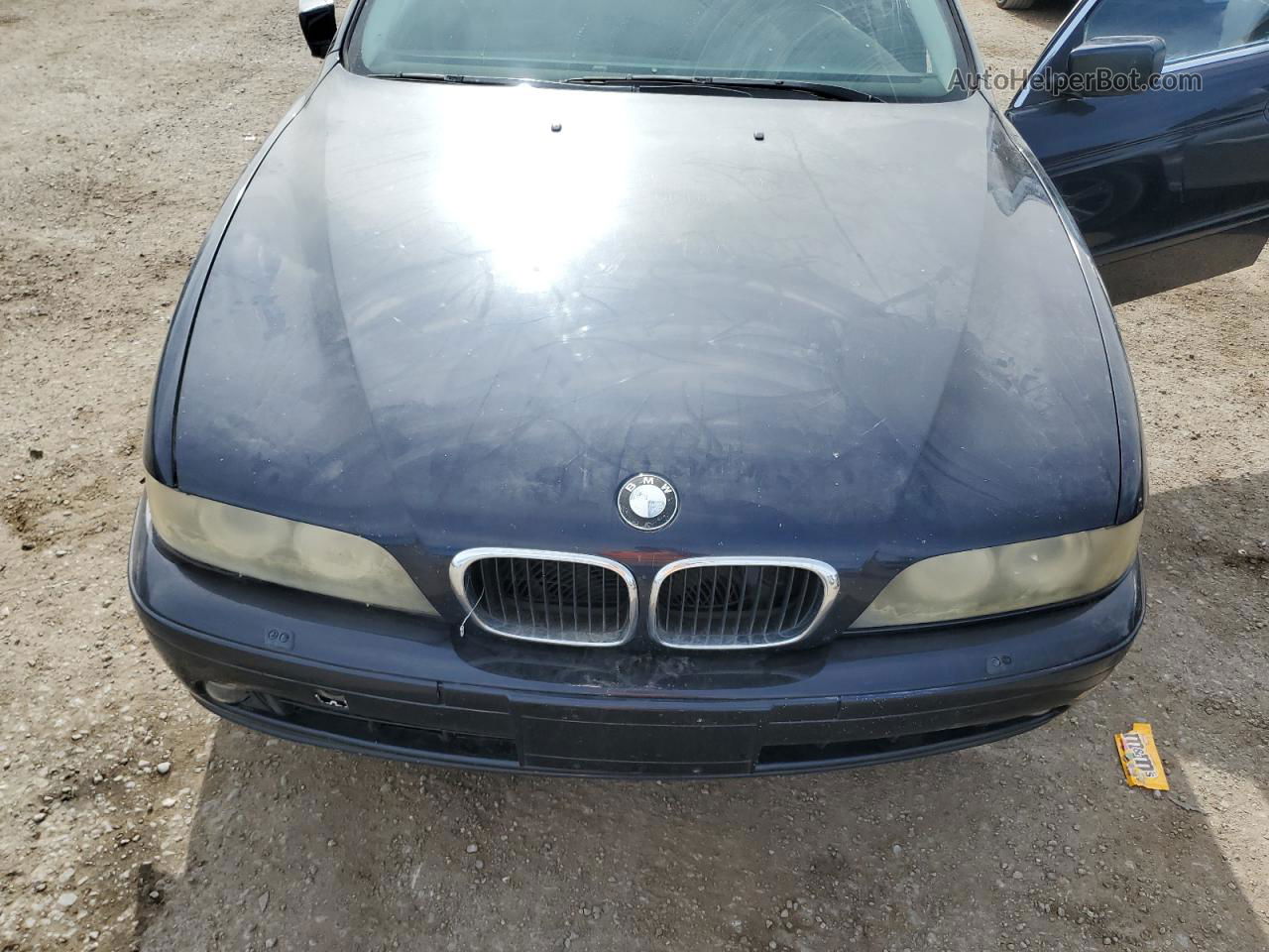 2003 Bmw 525 I Blue vin: WBADT33403GF44034