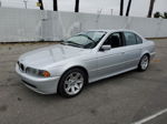 2003 Bmw 525 I Silver vin: WBADT33433GF43105