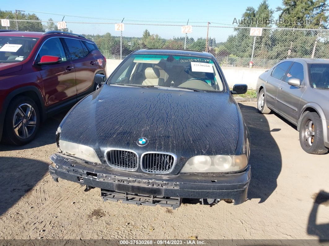 2003 Bmw 5 Series 525i Black vin: WBADT33443GF42948