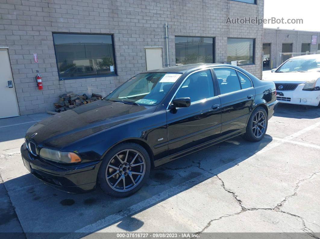 2003 Bmw 5 Series 525ia Black vin: WBADT43413GY98485