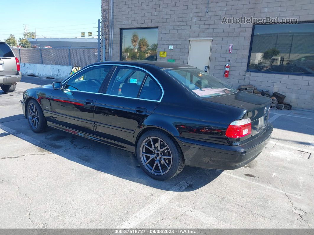 2003 Bmw 5 Series 525ia Black vin: WBADT43413GY98485