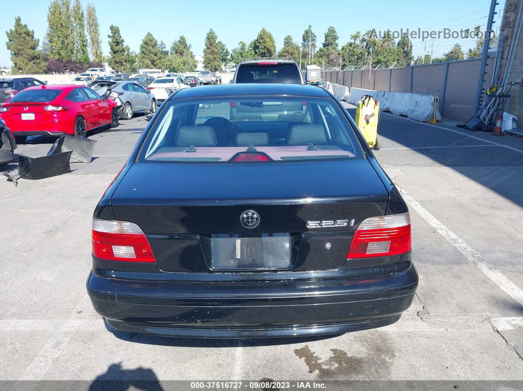 2003 Bmw 5 Series 525ia Black vin: WBADT43413GY98485