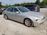 2003 Bmw 525 I Automatic Silver vin: WBADT43423G030978