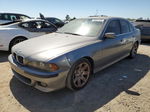 2003 Bmw 525 I Automatic Gray vin: WBADT43423G033802