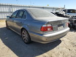 2003 Bmw 525 I Automatic Gray vin: WBADT43423G033802