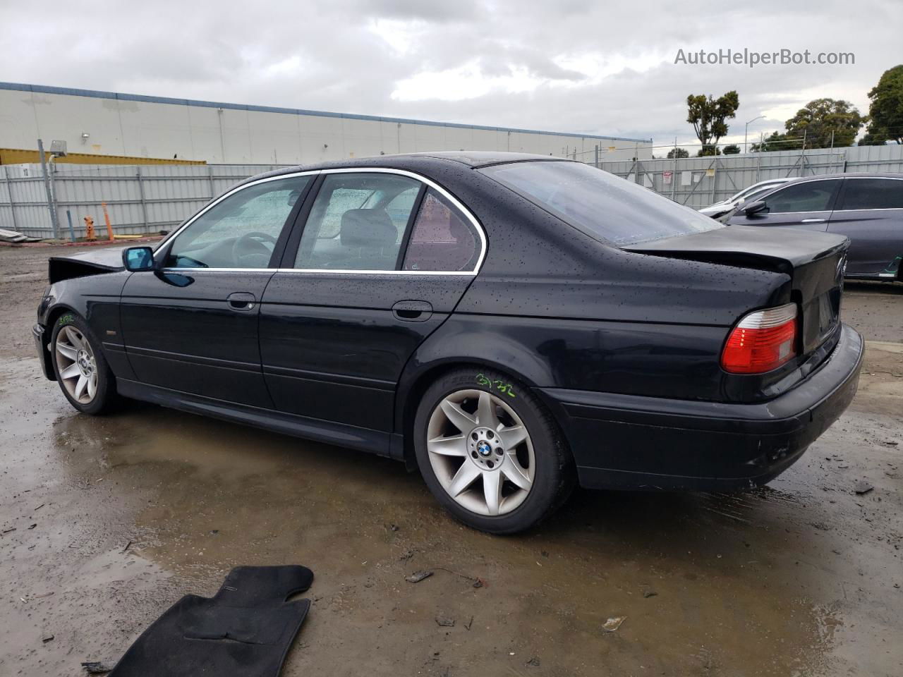 2003 Bmw 525 I Automatic Black vin: WBADT43433G027281